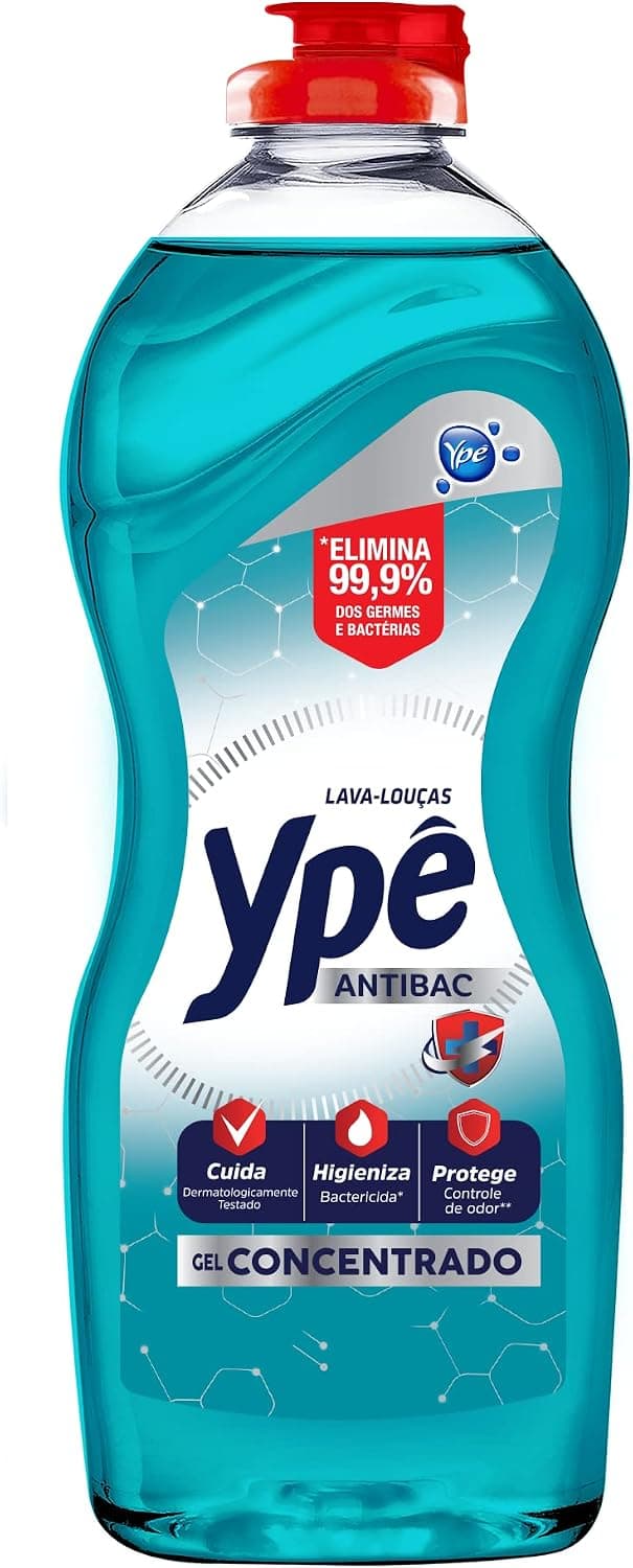 YpĂȘ Detergente Concentrado Antibacteriano 416g