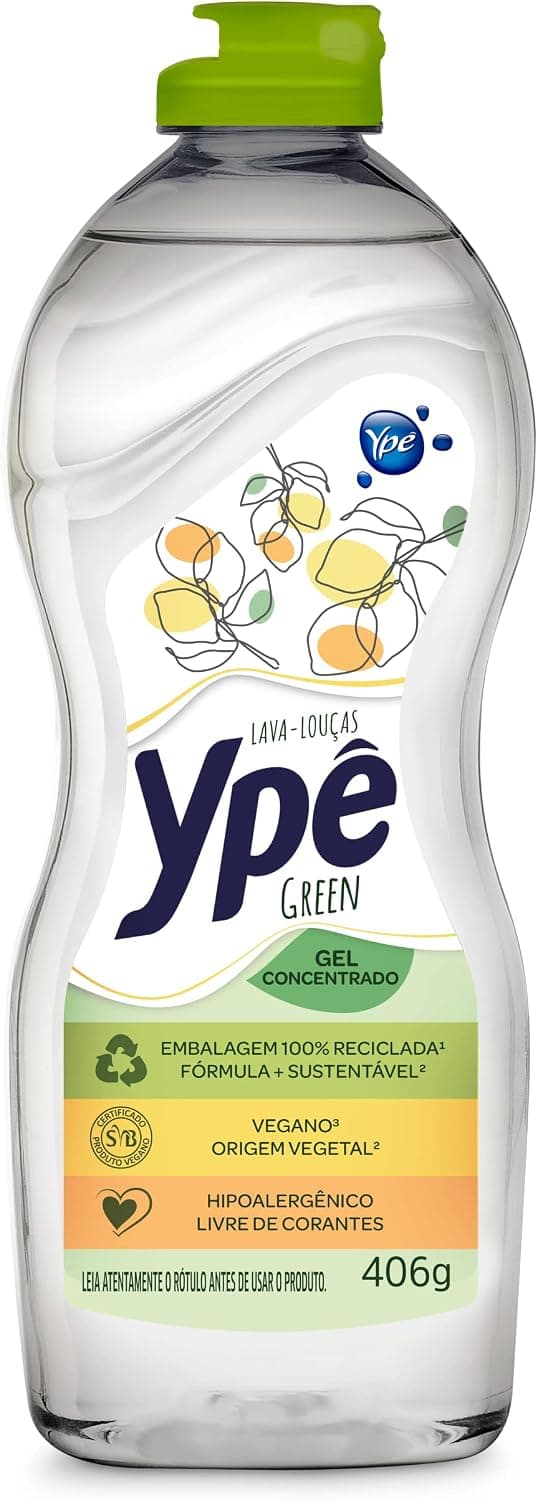 YpĂȘ Detergente Concentrado Green 406g