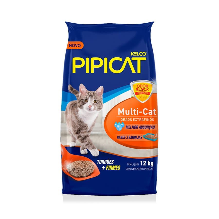 Areia Pipicat Multicat 12kg