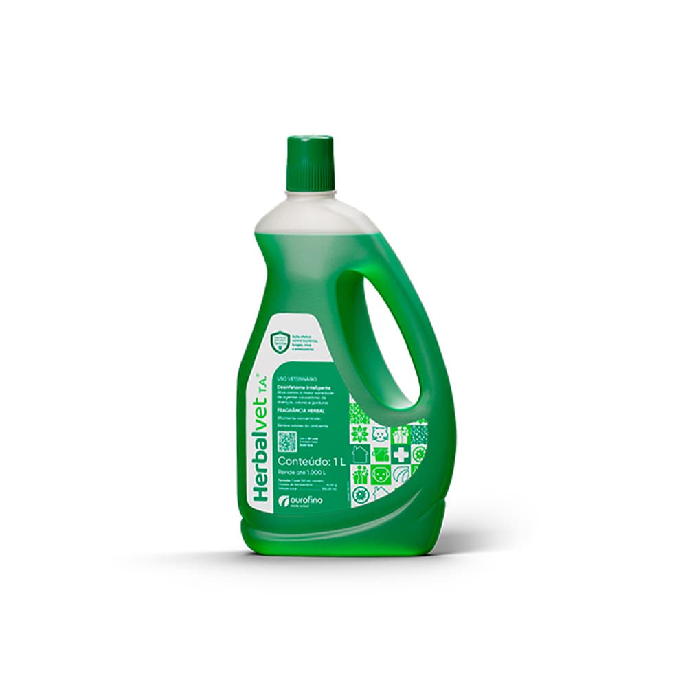 Herbalvet Desinfetante Ourofino T.A. 1L